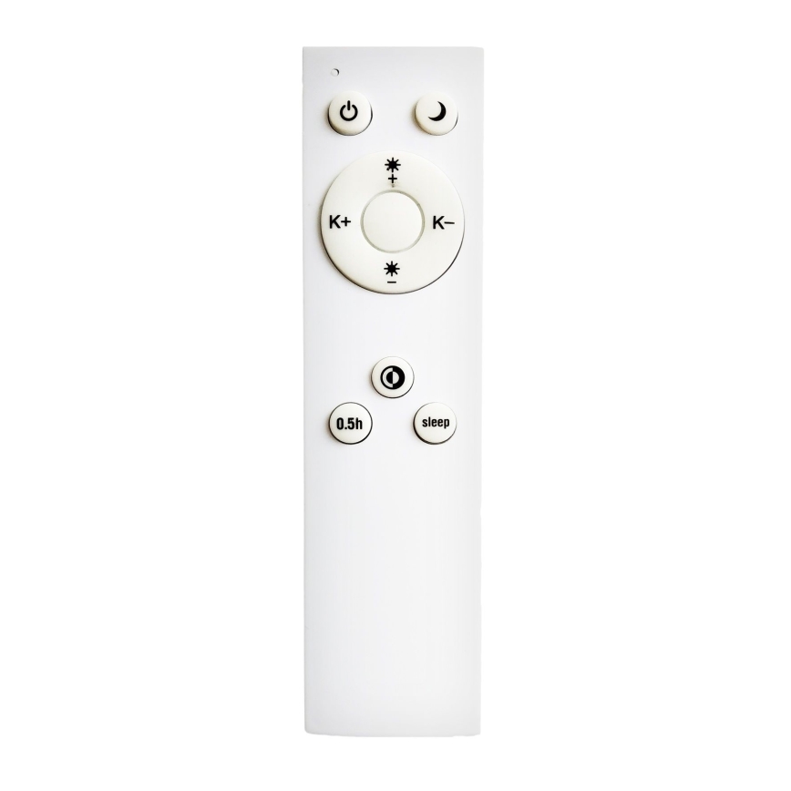 Top Light - Dimbare LED Plafondlamp REVIT LED/50W/230V 3000-6500K 50x50 cm zwart + afstandsbediening