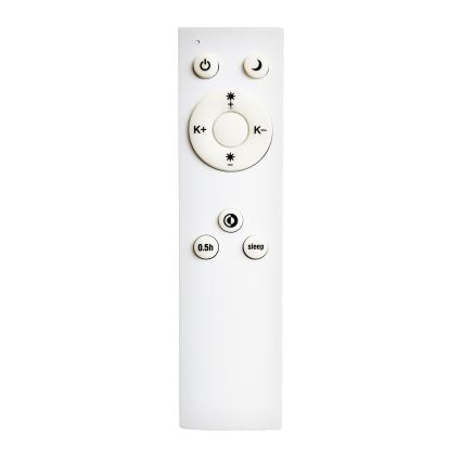 Top Light - Dimbare LED Plafondlamp REVIT LED/50W/230V 3000-6500K 50x50 cm wit + afstandsbediening