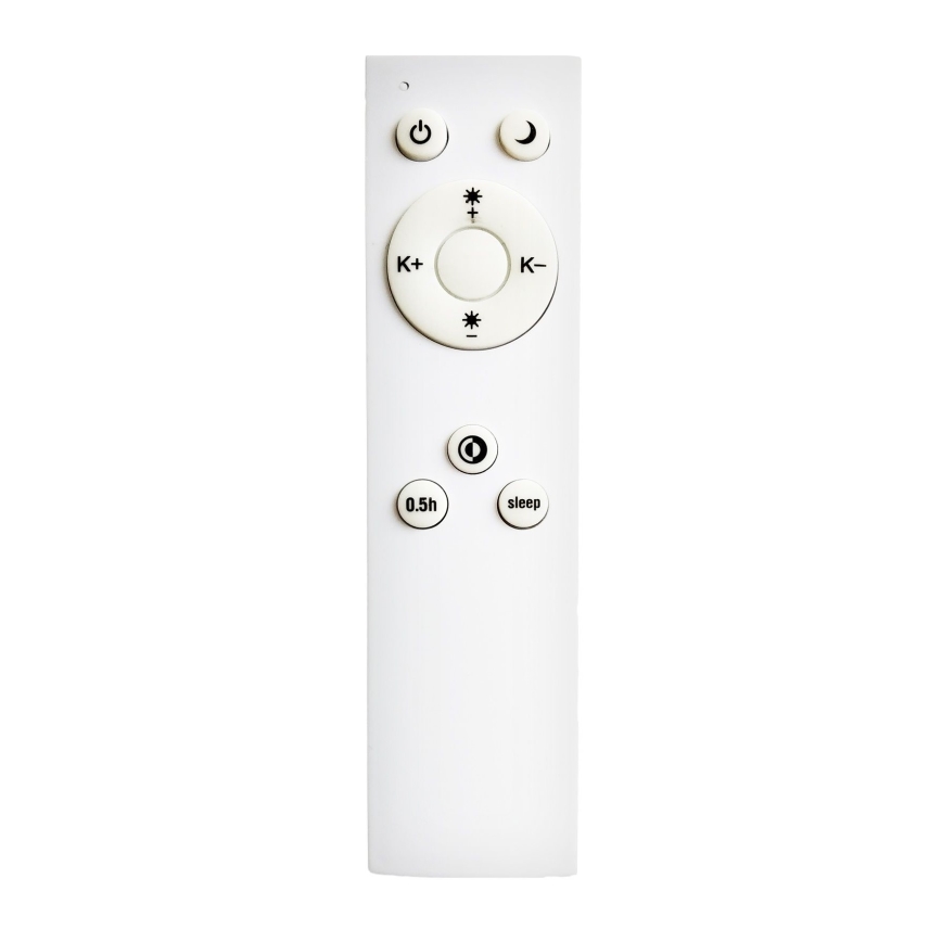 Top Light - Dimbare LED Plafondlamp REVIT LED/50W/230V 3000-6500K 50x50 cm wit + afstandsbediening