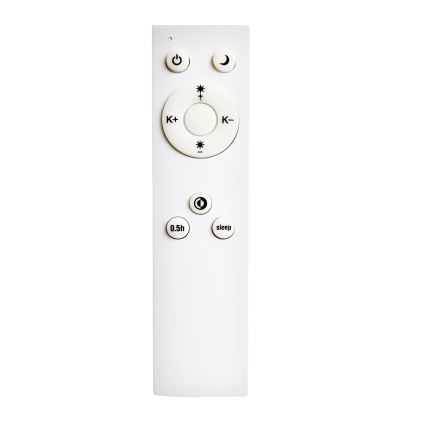 Top Light - LED-dimbare plafondlamp voor de badkamer NEXUS LED/55W/230V 3000-6500K IP44 Ø 48 cm wit + afstandsbediening