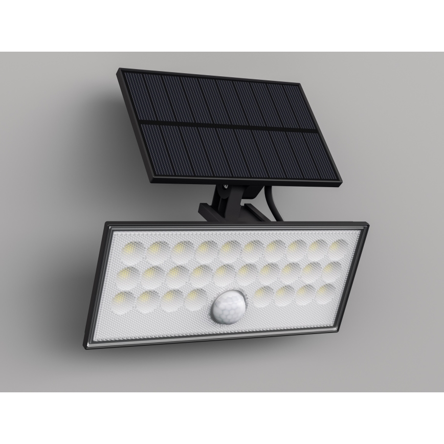 Top Light - LED Solar wand Schijnwerper met sensor HELEON VARIO LED/8W/3,7V IP65 4000K 2200 mAh + afstandsbediening
