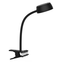 Top Light - LED Tafel Lamp met een Clip LED/4,5W/230V zwart