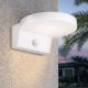 Top Light - LED Wandlamp voor buiten met sensor NOVARA LED/15W/230V IP65 wit