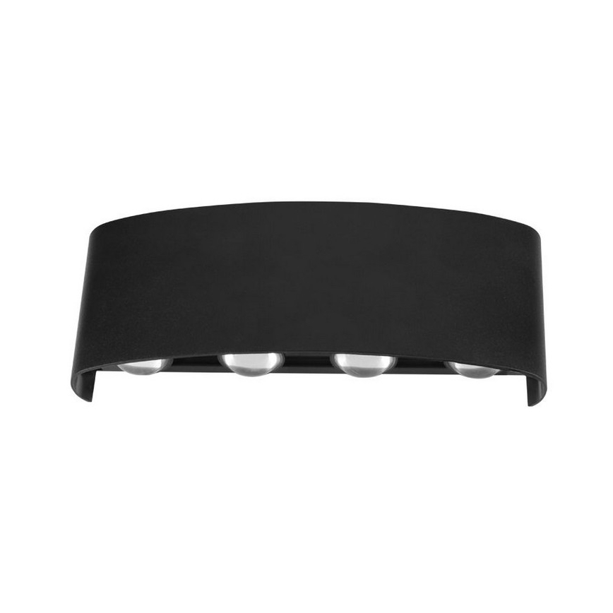 Top Light - LED Wandlamp voor buiten RAY LED/8W/230V IP44 4000K zwart