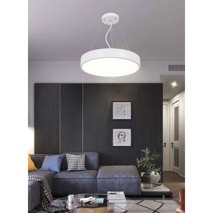 Top Light Metal 40BZ AB - LED Hanglamp aan een koord METAL LED/51W/230V + AB wit