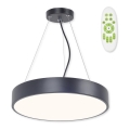 Top Light Metal 40BZ RC - Zwarte LED Kroonluchter aan een streng METAAL LED/51W/230V + AB