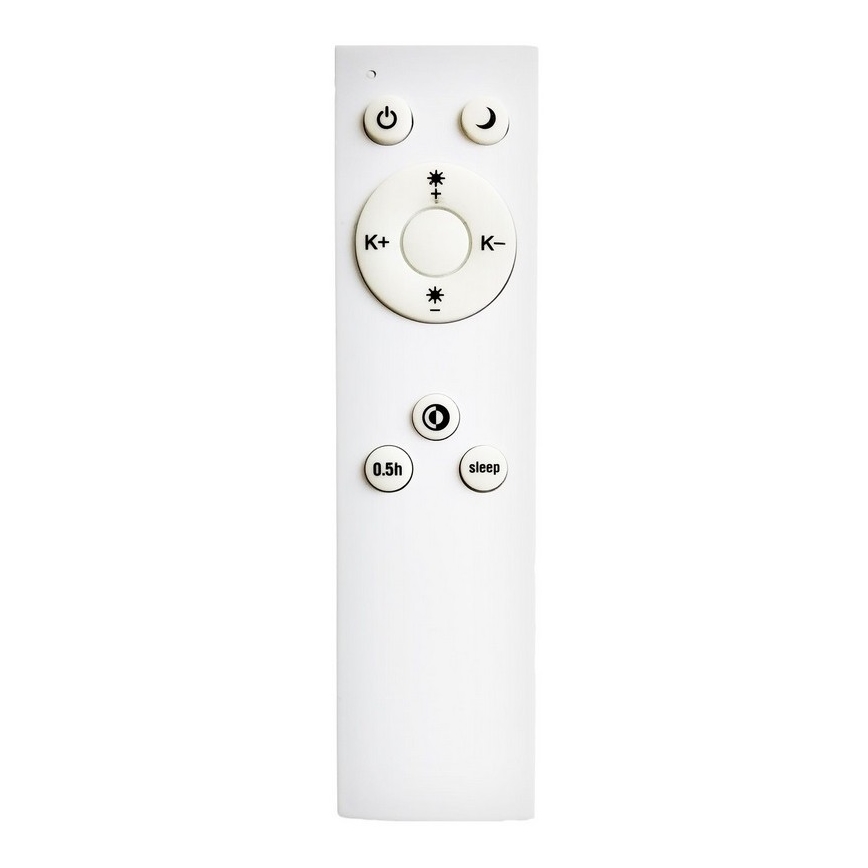 Top Light Metal 60C AB - Dimbare LED Plafondlamp met afstandsbediening METAL LED/60W/230V