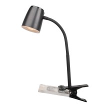 Top Light Mia KL C - Zwarte LED Lamp met klem LED / 4,5W / 230V