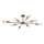 Top Light Star 8 - Hanglamp met vaste pendel STAR 8xE27/40W/230V
