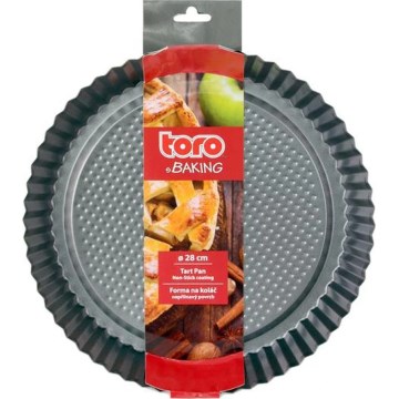 TORO taartvorm 28 cm, zwart