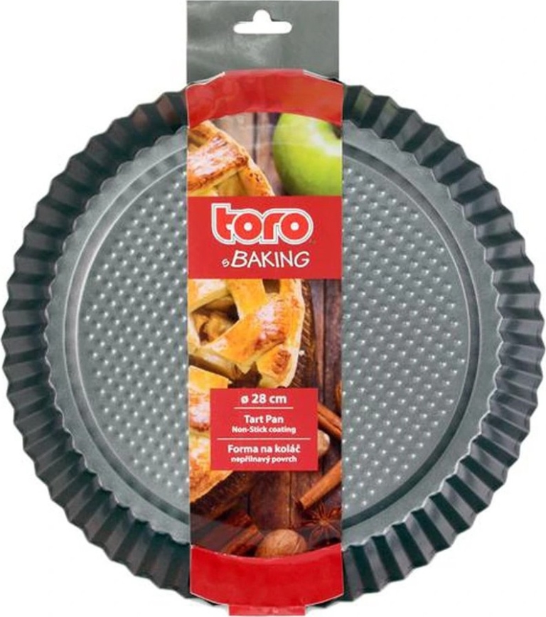 TORO taartvorm 28 cm, zwart