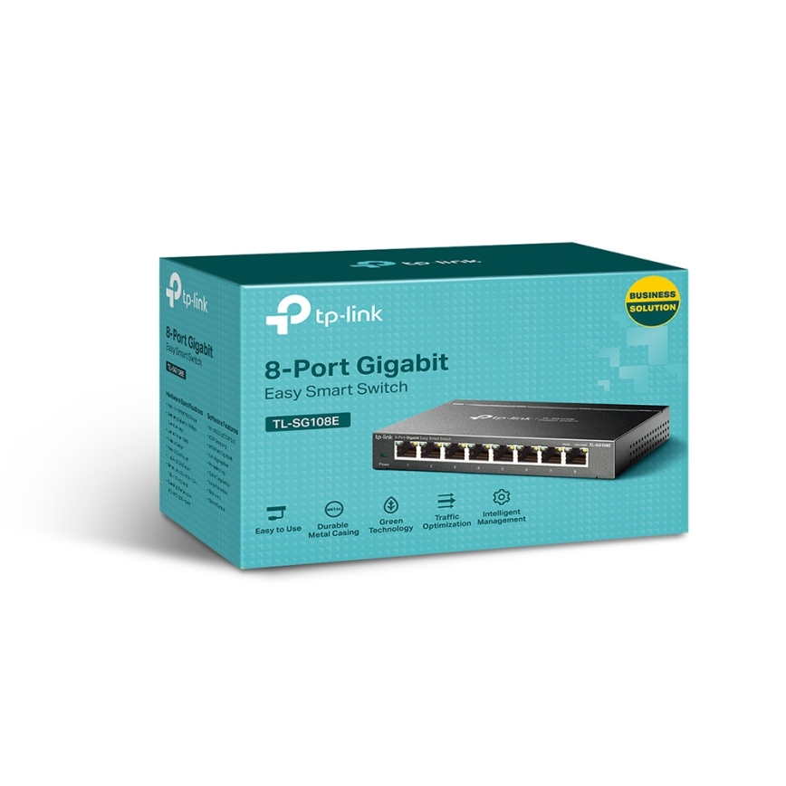 TP-Link - 8-poorts Gigabit Easy Smart-switch