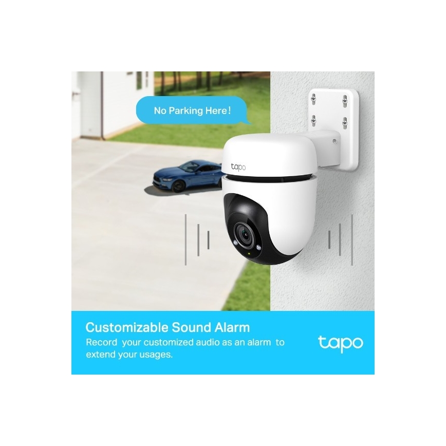 TP-Link - Buitencamera IP65 Wi-Fi