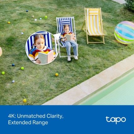 TP-Link - Buitencamera met sensor IP66 Wi-Fi