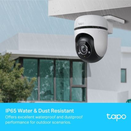 TP-Link - Buitencamera met bewegingssensor, IP65, Wi-Fi