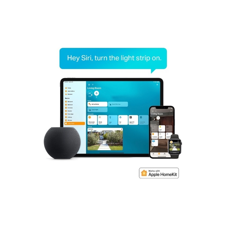 TP-Link - Dimbare RGBW LED-strip 5 m LED/13W/230V Wi-Fi