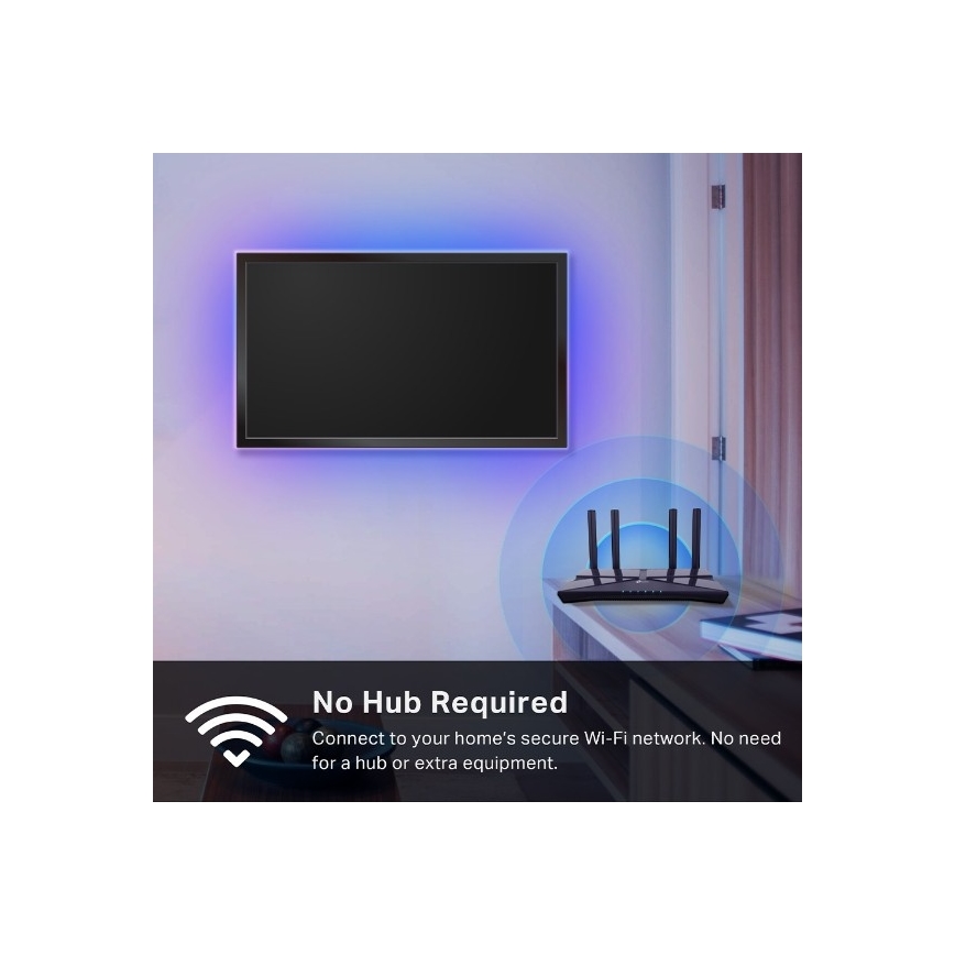 TP-Link - Dimbare RGBW LED-strip 5 m LED/13W/230V Wi-Fi