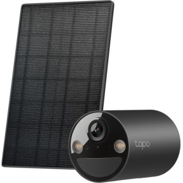 TP-Link - Draadloze buitencamera op zonne-energie IP65 Wi-Fi