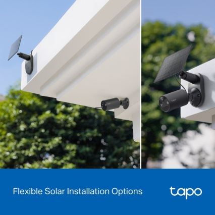 TP-Link - Draadloze buitencamera op zonne-energie IP65 Wi-Fi