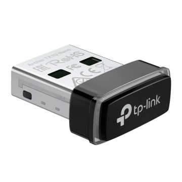TP-Link - Draadloze Wi-Fi 6 USB-nano-adapter Archer TX1U Nano