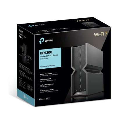 TP-Link - Driebandige Wi‑Fi 7-router