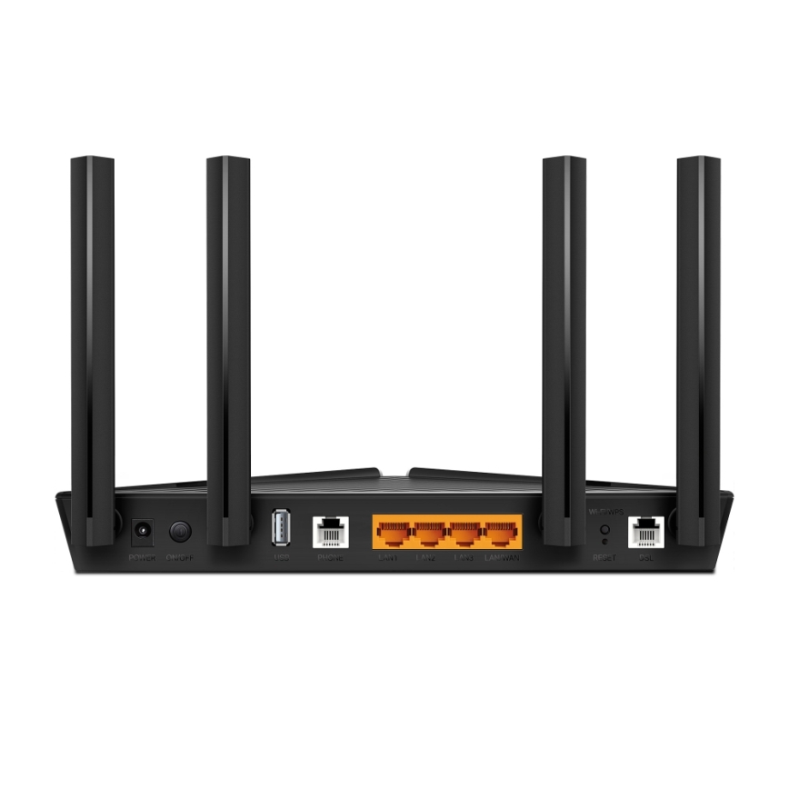 TP-Link - Dual-band VDSL/ADSL modemrouter met Wi-Fi 6 Archer VX1800V