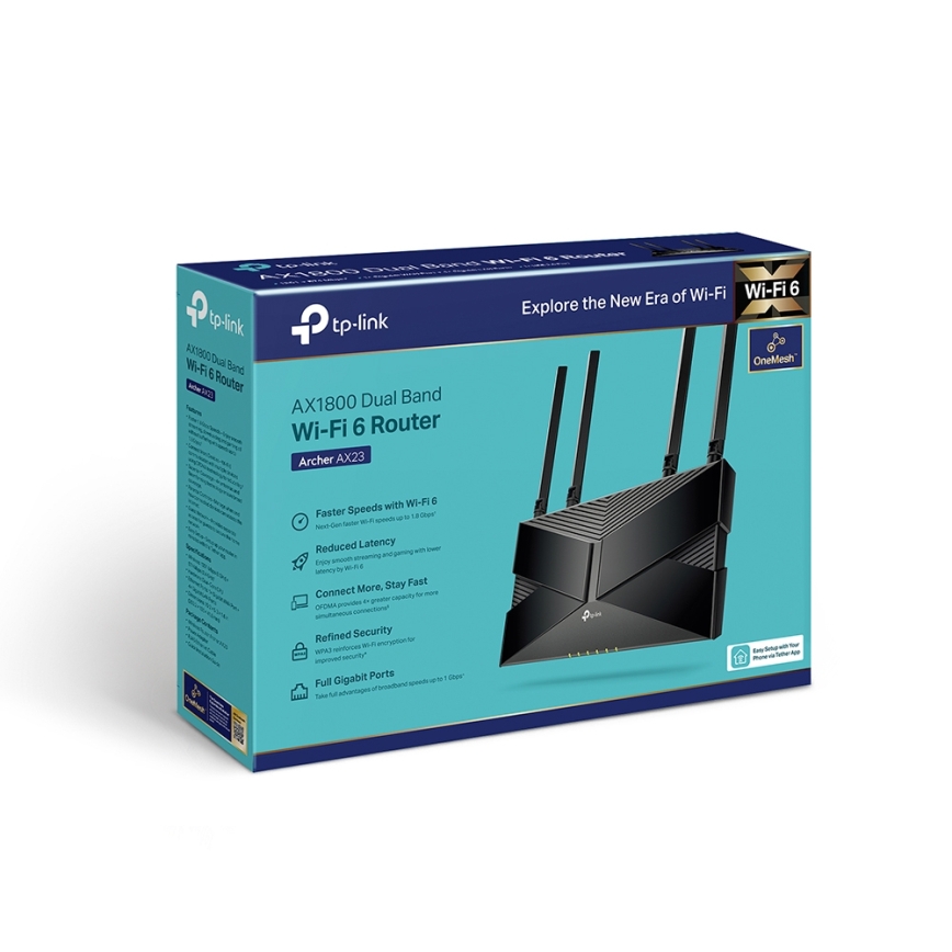 TP-Link - Dualband Wi-Fi 6-router