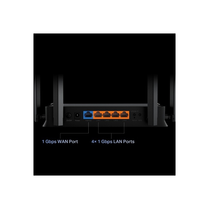 TP-Link - Dualband Wi-Fi 7-router Archer BE220