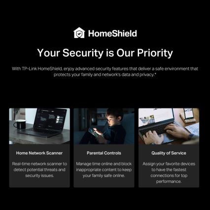 TP-Link - Dualband Wi-Fi 7-router Archer BE220