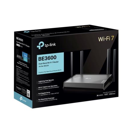 TP-Link - Dualband Wi-Fi 7-router Archer BE220