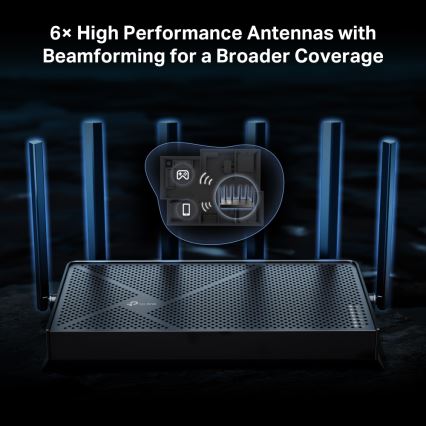 TP-Link - Dualband Wi‑Fi 7-router Archer BE400