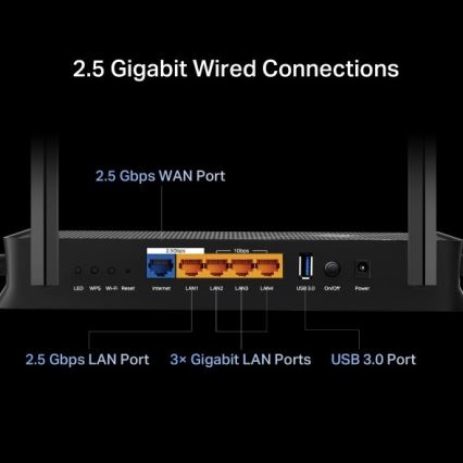TP-Link - Dualband Wi‑Fi 7-router