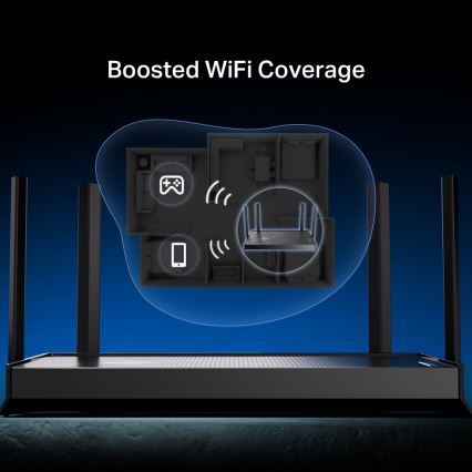 TP-Link - Dualband Wi‑Fi 7-router