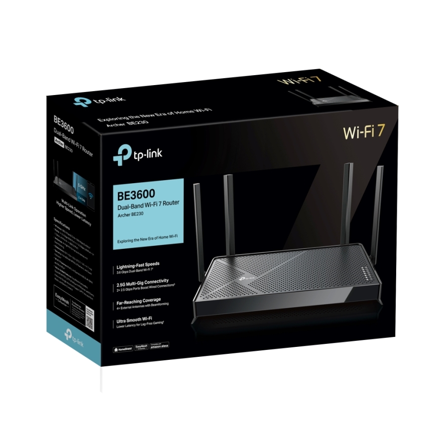 TP-Link - Dualband Wi‑Fi 7-router
