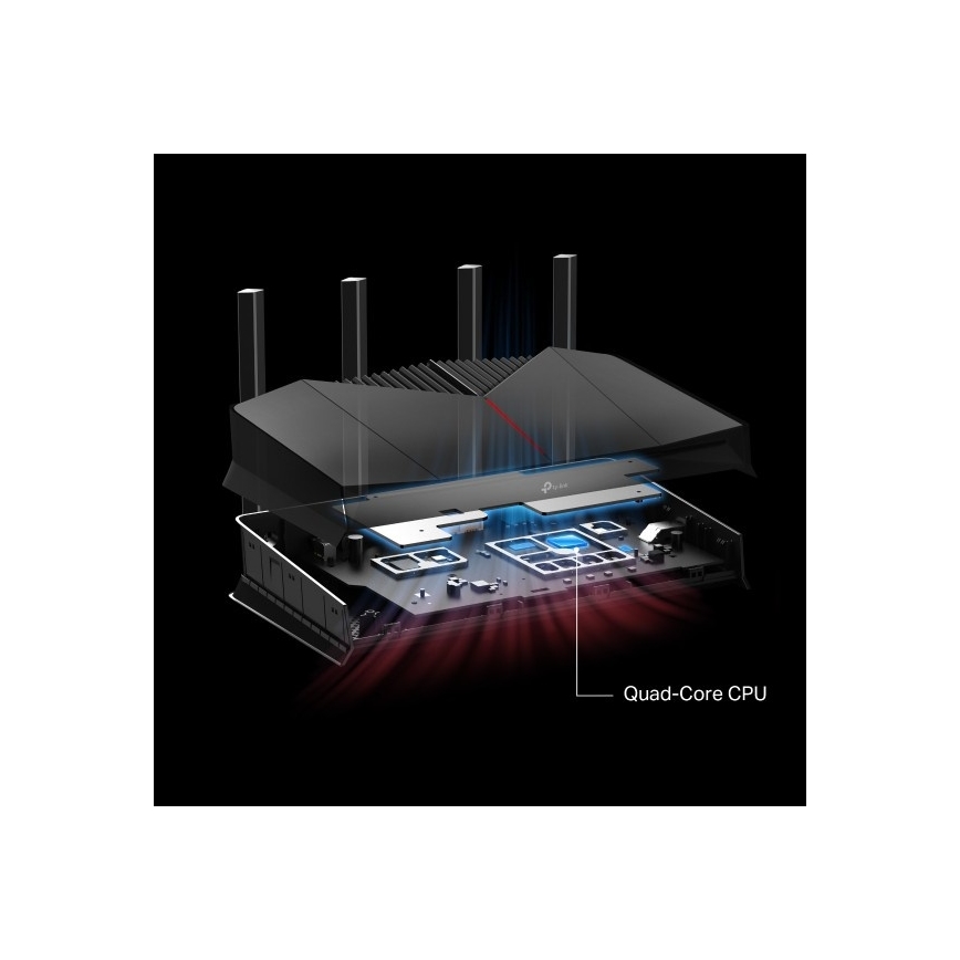 TP-Link - Gaming dualband Wi-Fi 7-router Archer GE230