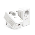 TP-Link - Gigabit Powerline-set met doorgangsstopcontact en Wi‑Fi