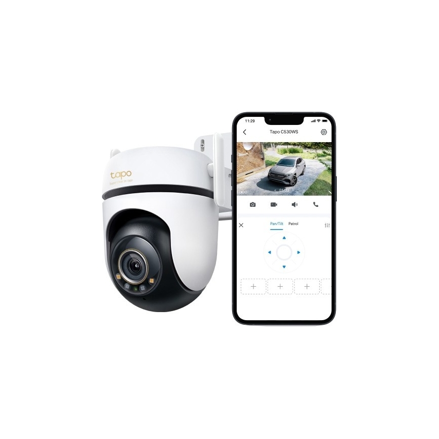 TP-Link - Buitencamera met sensor IP66 Wi-Fi