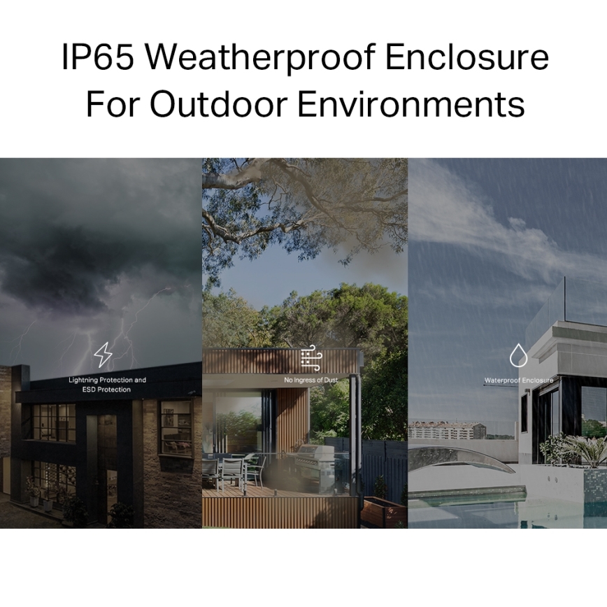 TP-Link - Mesh-systeem voor binnen en buiten met Wi-Fi 6