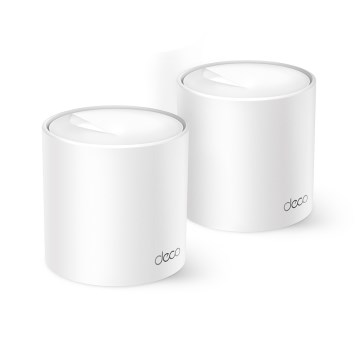 TP-Link - Set van 2 Wi-Fi 6 mesh-systemen voor het hele huis Deco X10