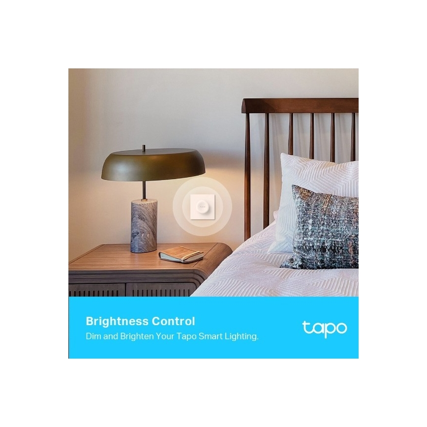 TP-Link - Slimme aanraakdimmer 1xCR2032 Wi-Fi
