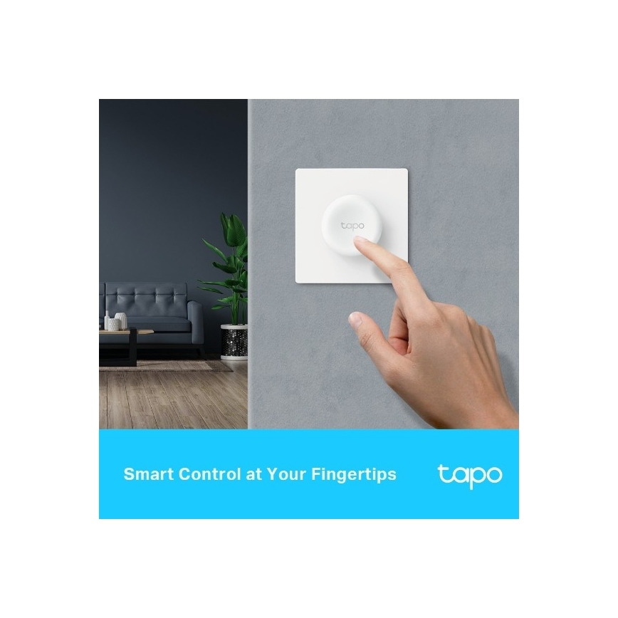 TP-Link - Slimme aanraakdimmer 1xCR2032 Wi-Fi