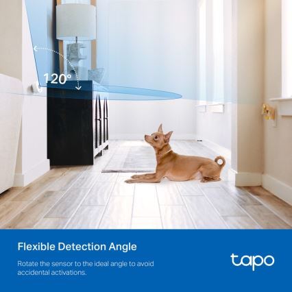 TP-Link - Slimme bewegingssensor 1xCR2450 Wi-Fi