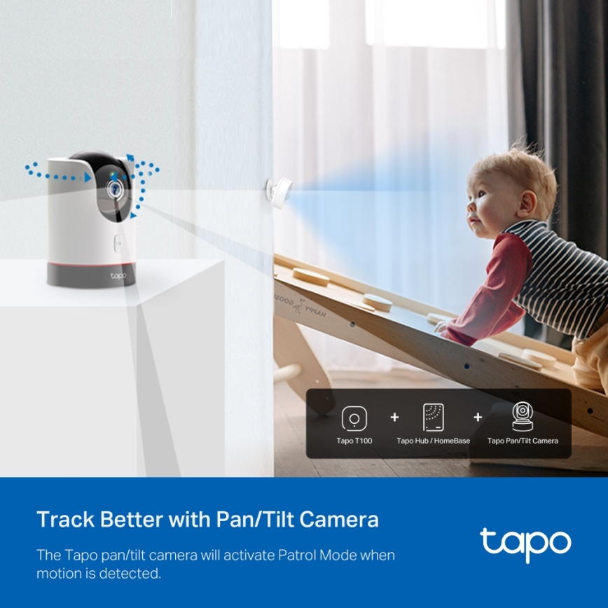 TP-Link - Slimme bewegingssensor 1xCR2450 Wi-Fi
