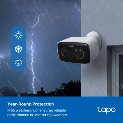 TP-Link - Slimme buitencamera IP65 5V Wi‑Fi