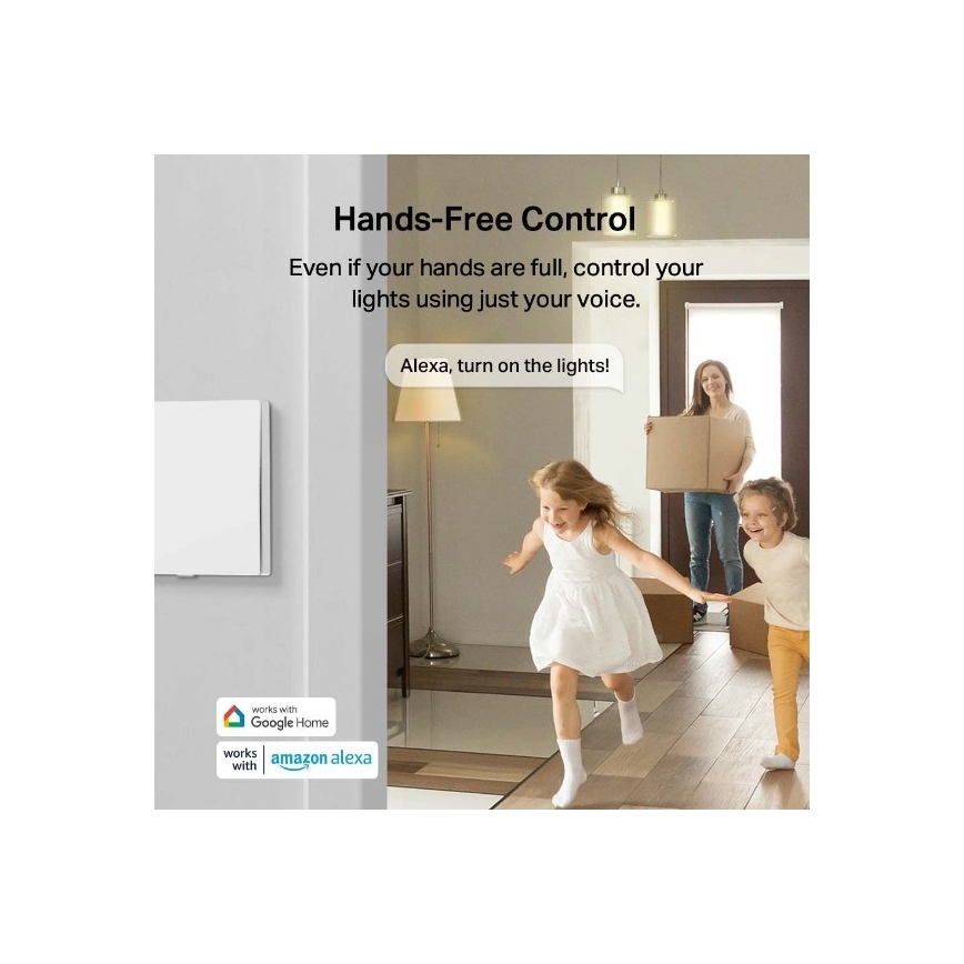 TP-Link - Slimme lichtschakelaar 2xAAA