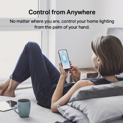 TP-Link - Slimme lichtschakelaar 2xAAA Wi-Fi