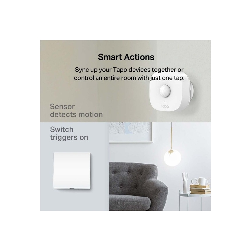 TP-Link - Slimme lichtschakelaar 2xAAA Wi-Fi