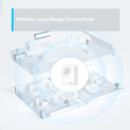 TP-Link - Slimme Matter Wi-Fi-hub Tapo H100