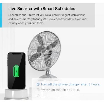 TP-Link - Slimme stekker F 3680W Wi-Fi