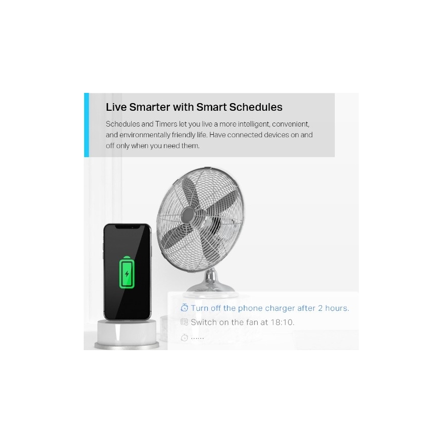 TP-Link - Slimme stekker F 3680W Wi-Fi